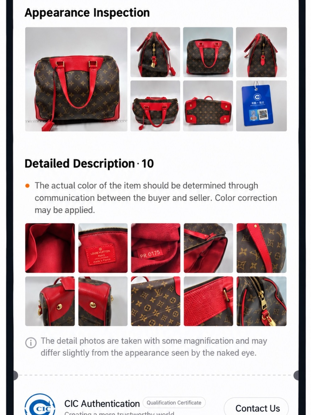 Louis Vuitton Retiro Handbag - Picture 11 of 11